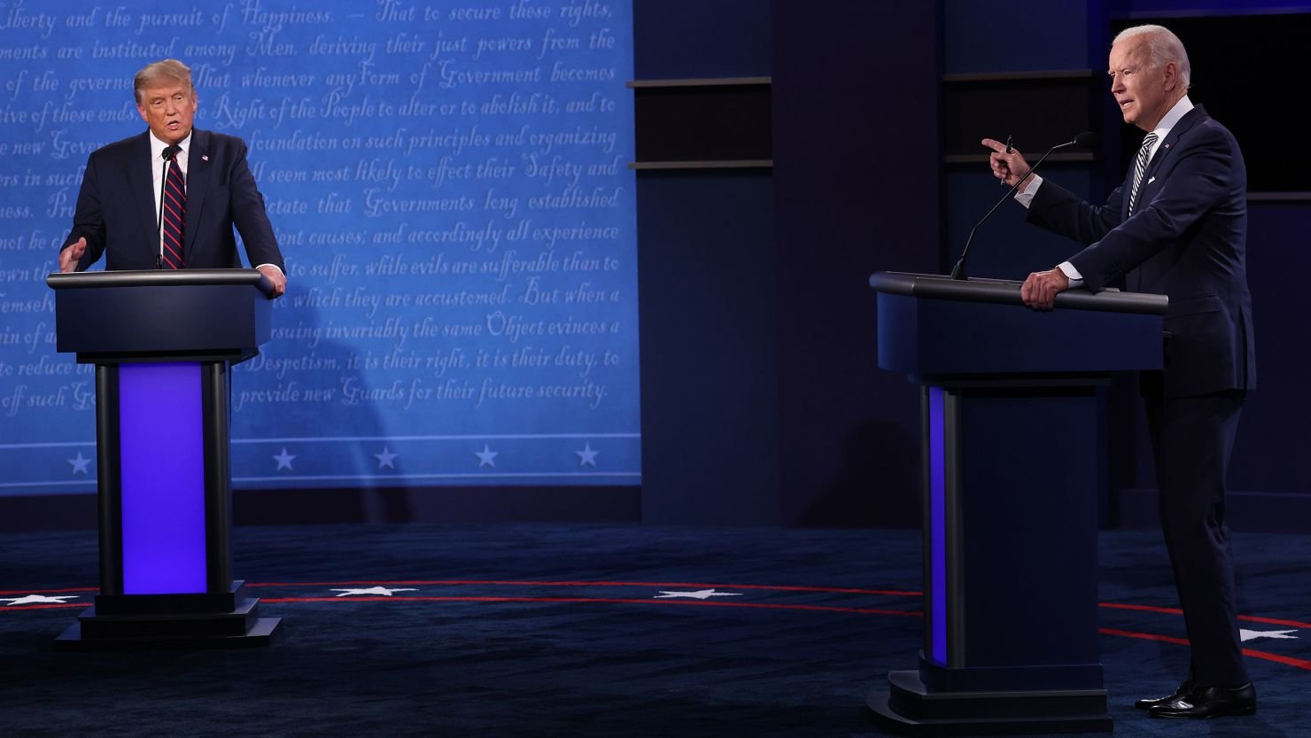 Tensions Flare as Biden and Trump Debate America's Future in High-Stakes Showdown